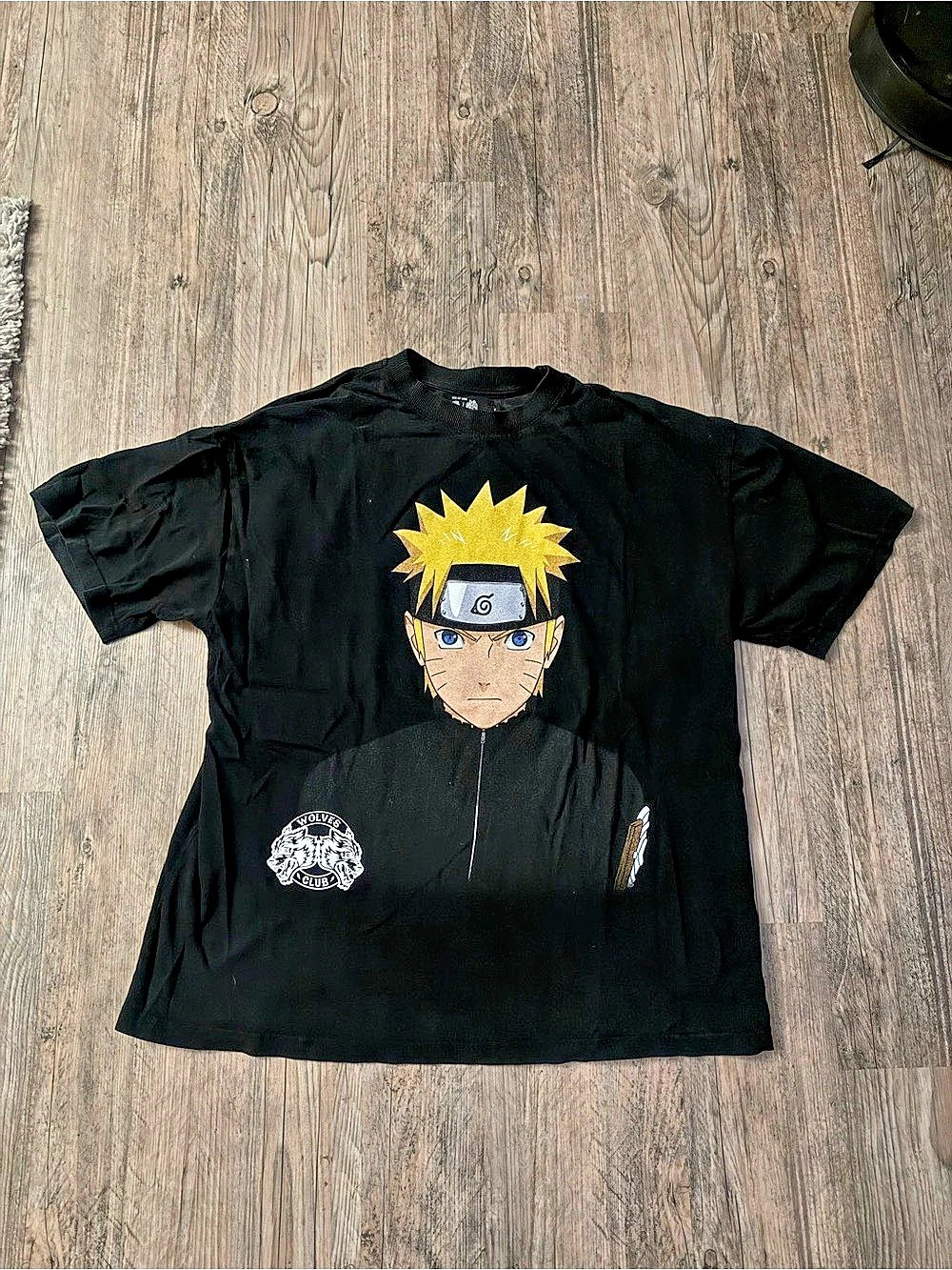 Darc Sport x Naruto Shippuden Wolves Forever Tee Black